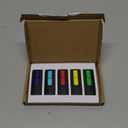 Aiibe 128GB Flash Drive 5 Pack 128GB USB Flash Drives Thumb Drive 128 GB USB Drive USB 2.0 Memory Sticks Jump Drives 128G (5 Pack, Red Green Cyan Yellow Purple)