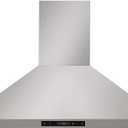 THOR Kitchen Wall Mount 36-Inch Chimney Range Hood in Stainless Steel - Model HRH3607
