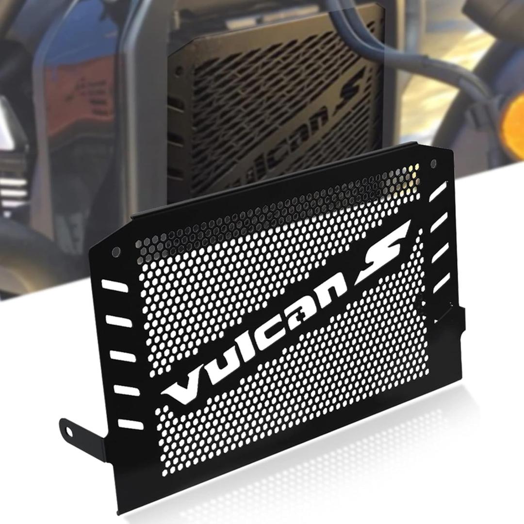 Motorcycle Radiator Guard for Vulcan S SE 2017 Compatible with Vulcan S Light Tourer/Cafe Light Tourer 2018 Vulcan S Cafe/Sport 2018-2024 Vulcan S 2015-2024 Vulcan S Tourer/Performance 2021-2024