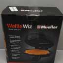 Mueller Heart 5 Waffle Maker, Waffle Iron, Adjustable Browning Control & Nonstick, Cool Touch Handle, Easy to Clean, Small Kitchen Appliances