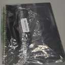 SUNEE 2026 Weekly and Monthly Planner - from January 2026 - December 2026, Daily Agenda Planner with Monthly Tab, Flexible Cover, Note Pages, Pockets, Bookmark, Spiral Binding, Black, 8.5"x11"