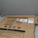 30 Inch Tall Cat & Dog Gate, Auto Close, Pressure Mounted, White, Alloy Steel, 29.92"-35.43" Wide, Baby & Pet Safety Gate