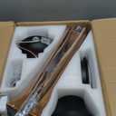  36 inch Flush Mount Ceiling Fans with Lights, Remote Control, Wall Switch, Solid Wood Blades, Dimmable, Reversible, Noiseless, Low Profile Black Ceiling Fan Indoor/Outdoor for Bedroom Patios