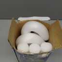 GDHOMM Door Draft Stopper, Weather Stripping Door Seal Adjustable 30"-36" Bottom Gap Filler, Blocks Noise, Cold Air & Light, White