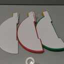 Christmas Party Decorations Honeycomb Balls, 9PCS Large Paper Hanging Ornaments Indoor for Table Centerpieces, Xmas Holiday Classroom Supplies