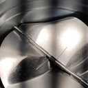 [Upgraded] Hon&Guan Duct Damper 4 inch, Backdraft Damper One-Way Airflow Backflow Preventer for 4 Inch Duct Dryer Vent Hose-2pcs (Silver)