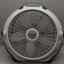 Lasko Wind Machine Fan, Air Circulator Fan with 3 Speeds, 20" Model 3300, Gray