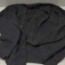 Amazon Essentials (Demi's Pick) Men's Relaxed-Fit Cotton Blend Cardigan, Black, Large