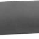 Body Pillow case Cover 34x19 Pillow Case 100% Soft Egyptian Cotton Pack of 1 Body Pillow Cover Premium 500 Thread Count Long Body Pillowcase Zipper Closure - Dark Grey
