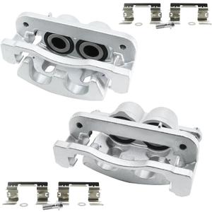 Front Brake Calipers Kit Replacement for Chevy Chevrolet 08-18 Silverado 1500, 08-20 Tahoe, 15-19 Suburban, GMC 08-19 Yukon, 08-18 Sierra 1500: 18B4918A + 18B4919A, FRC12031+FRC12032