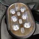 Red Light Therapy Module, PRUNGO RLT300, 650nm Red Light and 850nm Infrared Polarized Light Device to Relieves The Pain for Wrists, Ankles, Knees and Other Joints (Three, Black)