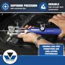 Mastercool 72475-PRC Universal Hydraulic Flaring Tool Set Patented Design 45 Double & Single Flares, Push Connect, GM Fuel Line, Brake Line Includes Hydraulic Ram & Mini Tube Cutter