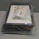 upsimples 8x10 Picture Frame Set of 10, Display Pictures 5x7 with Mat or 8x10 Without, Multi Photo Frames Collage for Wall or Tabletop Display, Black