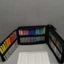 JusArt 48 Colors Acrylic Paint Markers with Canvas Bag, Water-Based No-Bleed Paint Pens with Automatic Ink Control, Waterproof Brush Tip Markers for DIY Art & Crafts -Eggs, Fabric, Rock, Glass, Metal