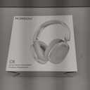 C6 Active Noise Cancelling Headphones, Wireless Over Ear Bluetooth Headphones, 60H Playtime, Lightweight Folding Deep Bass Comfort Fit Ear Cups Headset with Mic for iPad/Travel/PC/Home Silver