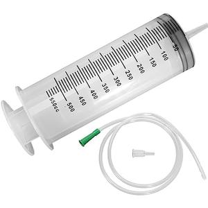 550ml Large Syringe ,Plastic Syringe with 40 Inches Plastic Tubing for Scientific Labs,Liquid,Plant Irrigation,Perfumes,Inks,Feeding Pets 550ml Large Syringe ,Plastic Syringe with 40 Inches Plastic Tubing for Scientific Labs,Liquid,Plant Irrigation,Perfumes,Inks,Feeding Pets