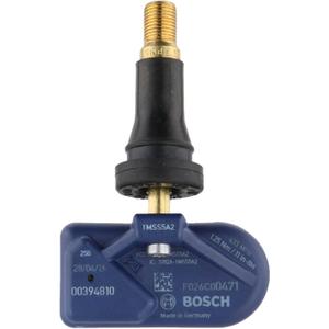 BOSCH QF0471 Rubber Valve Universal Tire Pressure Monitoring System Sensor (TPMS) / 315MHz/433MHz - (Must be Programmed Prior to Install)