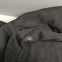 Sofra Women's Thin Cotton Zip Up Hoodie Jacket (Large, Black)