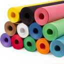 Multi-Color Construction Paper Set 12" x 100 ft – 12 Colors, Made in USA – Bulletin Board Paper for Classrooms, School & Arts Crafts