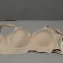 Vertvie Womens Seamless Jelly Bras No Underwire Comfort Push Up Bras Buttery Soft Wireless Bralette Full Coverage Sports Bra, Size Large