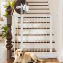 InnoTruth 29.6-39.1 in Wide x 35.5 in High Extra Tall Baby Gate, White
