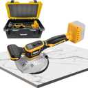 Cordless Tile Vibration Leveling Machine, for Dewalt 20V Max Battery, Yutesiri Portable Tiler Vibrator Tool with 8 Adjustable Speed,Digital Display for Floor,Tile,Wall (Battery NOT Include)