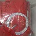 JJUNW 40Pcs Spandex Chair Sashes, Bows Elastic Chair Cover Bands Ties with Buckle Slider for Wedding Party Ceremony Reception Banquet Decoration (Red)