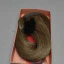 INH Hair Lola Ponytail Extension - Ash Blonde | Lola 17 inch Clip in Straight Pony with Swoop, Secure Comb Base and Wrap Around Design, Mid-length for Women, Lightweight Vegan Synthetic Hair