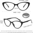 EYEURL 4-Pack Cat Eye Reading Glasses for Women Blue Light Blocking Computer Reading Glasses Anti-Glare Cat Eye Readers For Women,1.5