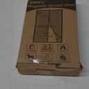 Magnetic Screen Door- Fit for Door Size:36x80 Inch, Screen Itself Size:38"x82", Hands Free Mesh Partition,Heavy Duty Screen Door Mesh Curtain Keeps Bugs Out, Frame Hook & Loop, Pet and Kid Friendly (Polyester-Black)