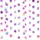 Patelai Glitter Star Garland Banner 2026 Graduation Decor 130 Feet Star Hanging Banner Twinkle Backdrop for Party Birthday Classroom Wedding Supplies(Iridescent Purple)
