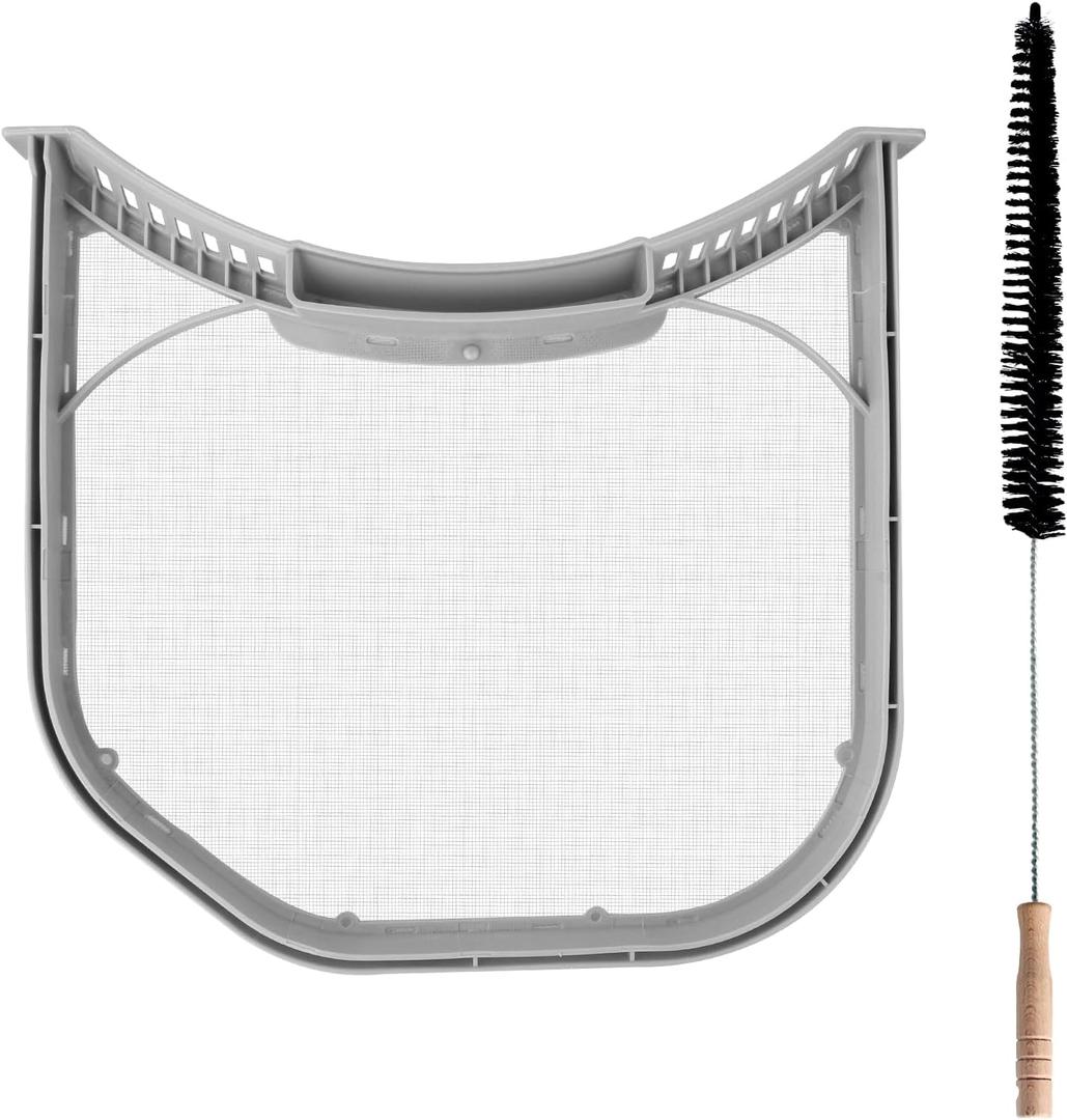 Showingo ADQ56656401 Dryer Lint Filter Screen Trap Replacement for LG DLEX3900B DLEX3370W DLEX3570V DLEX3900W DLEX3470V DLEX3250W | Replaces ADQ566564 AP4457244 1462822 AH3531962 with Cleaning Brush
