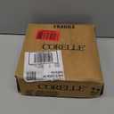 Corelle Vitrelle 2-PC Large 1-Qt Glass Serving Bowl, Crack and Chip Resistant, Square Serving Trays, White