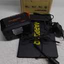 MARBERO Solar Generator 111Wh Portable Power Station with Solar Panel 30W Included Power Bank with AC Outlet 120W Surge for Home Outages Camping Outdoor Adventure Emergency