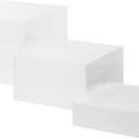 Acrylic Cube Display Risers 8x8x2inch 9x9x4inch 10x10x6inch
