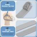 Replacement F20 Frame Set for AirFit F20 Mask (L) - Includes Cushion, Frame, Headgear, Clips - No Elbow - Snug Fit, Comfortable Design, Great Value Bundle