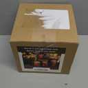 MorTime Set of 3 LED Boxes with Green Bows, Lighted Red Boxes with 60 LED Light String for Christmas Indoor Outdoor Home Yard Party Decoration