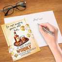 3 x Funny Whiskey Birthday Card for Men Women or Friend, Humor Bday Card for Boyfriend Girlfriend,I'm Not Saying You're Old Cute Birthday Cards for Family 30th 40th 50th 60th 70th (Whisky Birthday- 01)