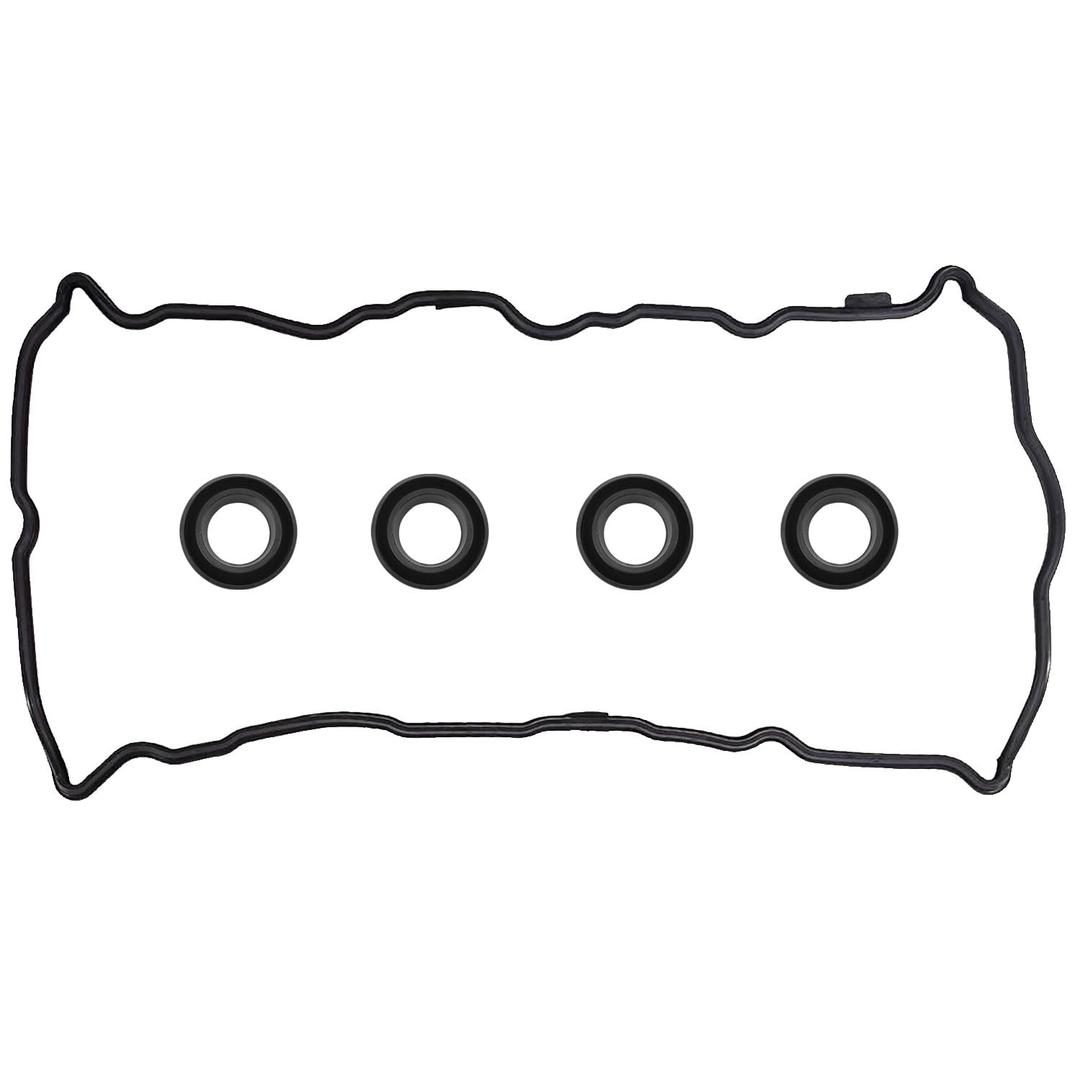 TECTICO VS50777R Valve Cover Gasket with 4 Spark Seals Compatible with 07-12 Rogue Sentra Altima 2.5 2.5L Engine Code QR25DE 036-1758 13270-JG30A VS50777R VS50437A 13270JA00A