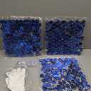 Royal Blue Shimmer Walls Backdrop 12 Pack Sequin Backdrops Wall Panels Independence Day Party Decoration Photo Backdrops for Anniversary Wedding Engagement Decoration