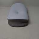 Cervical Neck Pillow for Pain Relief - Ergonomic Memory Foam Contour Pillows for Side, Back & Stomach Sleepers, Cervical Pillow for Neck Support Sleeping with Breathable Cover (Blue&Grey)