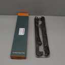 2PCS Car Seat Gap Filler Organizer,3 in 1 Car Seat Side Gap Filler with Hook for Avoiding Dropped Items,Universal No Drop Seats Guard for Filling Gaps 1.37-1.49 Inch Wide (Black)