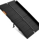 Black Aluminum Ramp 5FT, With Non-Slip Surface Wheelchair Ramp, Folding Portable Wheelchair Ramps for Home Steps,Scooter Ramp for Car, Stairs, Doorways, Curbs, 800 LBS Weight Capacity, 28.3''W x 60''L