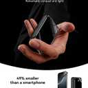 Portable Charger Power Bank 50000mAh, 22.5W Fast Charging Portable Charger with Built-in Cables, Travel Camping 4 Outputs External Battery Pack, LED Display for iPhone, Android, iPad, Black