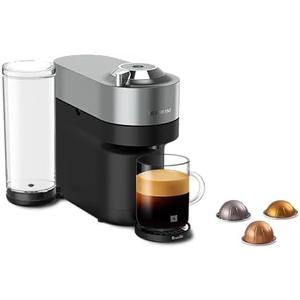 Nespresso Vertuo Pop+ Deluxe Coffee and Espresso Maker by Breville, Titan