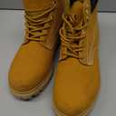 Jacata Men's Water Resistant Leather Work Boot Rubber Sole Construction Oil Resistant Utility Industrial Boots, 42, 8.5W