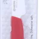 Kyocera Revolution 3-inch Paring Ceramic Knife, Red Handle, White Blade