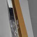 Adjustable Fireplace Curtain Rod Kit- Black Fireplace Rod Kit for Fireplace Screen Mesh Spark Curtain Valance, Adjust from 36 to48 Inch, Screens Not Included (36-48inch)
