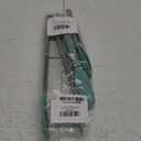 600F Heat Resistant Kitchen Tongs, Premium Locking Cooking Tongs with Silicone Tips, Non-Slip Food Tongs for Cooking, Non-Stick, Heavy Duty Stainless Steel Handle, Set of 3-7" 9" and 12" Aqua Sky