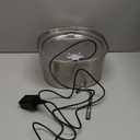 PEKTACO Stainless Steel Cat Water Fountain, 3.2L/108oz Cat Water Dispenser with Ultra-Quiet Water Pump and Water-Level Window, Dishwasher Safe Pet Drinking Fountain for Cats & Small Dogs